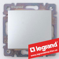 Выключатель одноклавишный Legrand Valena 10А 770101 (алюминий)