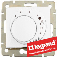 Терморегулятор для систем «Теплый пол» Legrand Valena 770091 (белый)