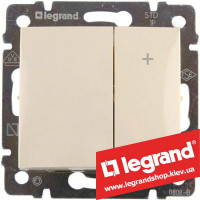 Светорегулятор кнопочный Legrand Valena 40-600Вт 774174 (слоновая кость)