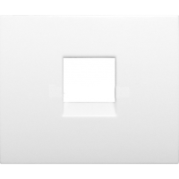 Лицевая панель для инф. розеток 777095 (белая)