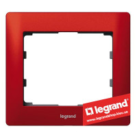 Рамка 1-я Legrand Galea Life 771901 (магический красный)