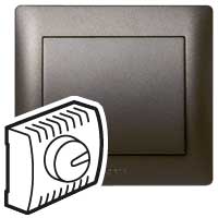 Лицевая панель Legrand Galea Life для светорегулятора 1000Вт 771259 (темная бронза)