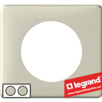Рамка 2-я Legrand Celiane 68752 (светло-бежевый)