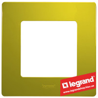 Рамка 1-я Legrand Etika 672541 (зеленый папоротник)