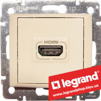 Розетка аудио/видео HDMI Legrand Valena 774185 (слоновая кость)