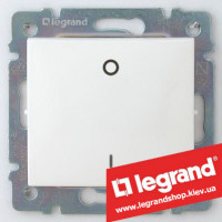 Выключатель двухполюсный Legrand Valena 10А 774402 (белый)