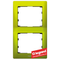 Рамка 2-я вертикальная Legrand Galea Life 771926 (магический зеленый)